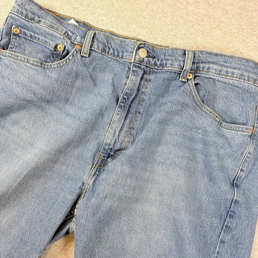 Levi's 505 Regular Fit Jeans Mens 40x32 Blue Straight Leg Denim Medium Wash
